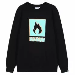 Hanon Crayon Shade Box logo Sweatshirt