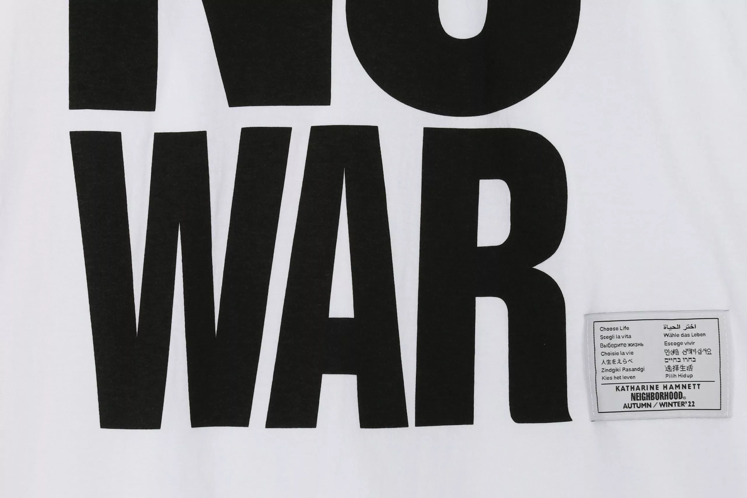 Neighborhood x Katharine Hamnett Tee-1 - Image 3