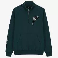 By Parra Life Experience Half Zip Sweatshirt