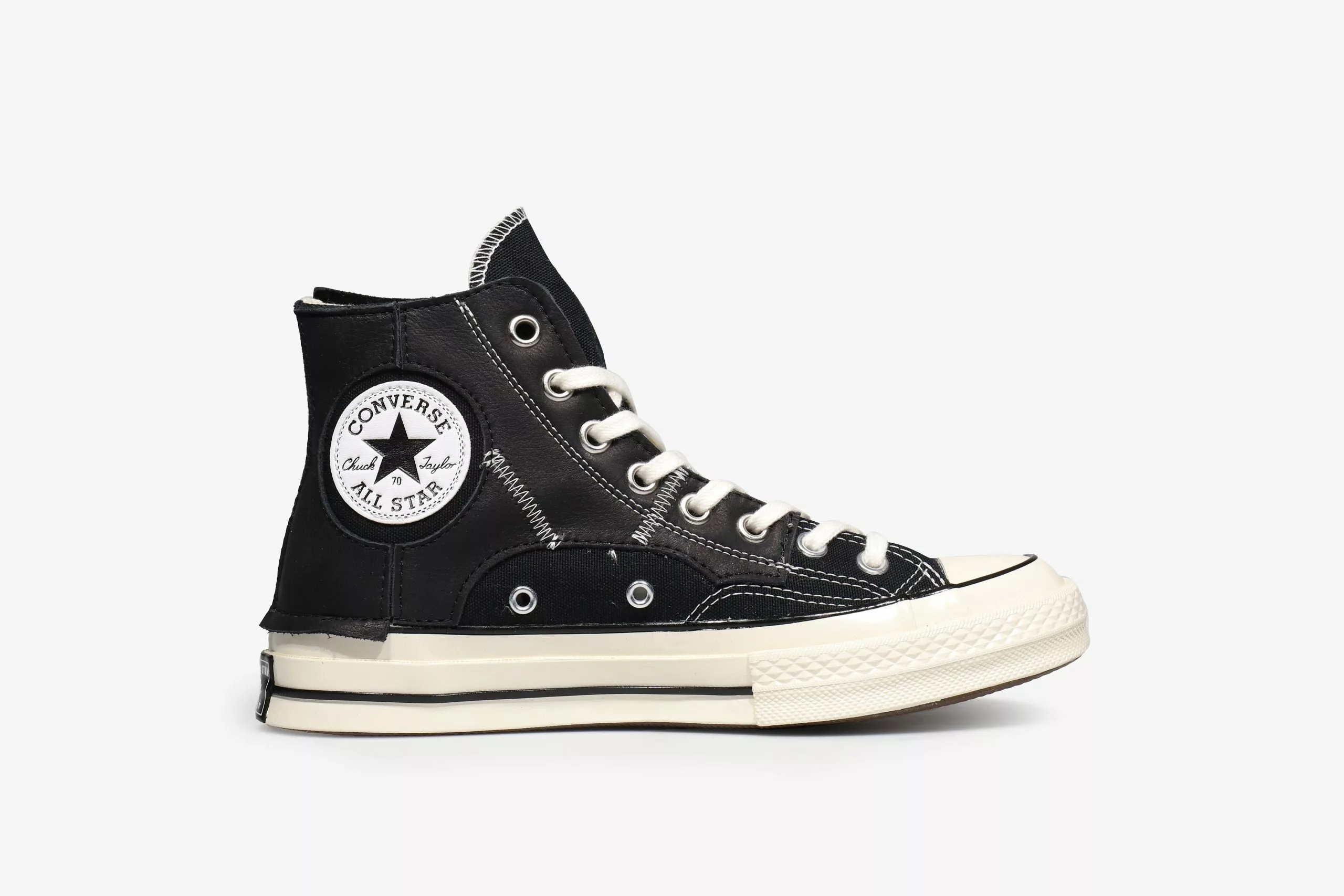 Converse Chuck 70 Hi "Leather Patchwork Star" - Image 3