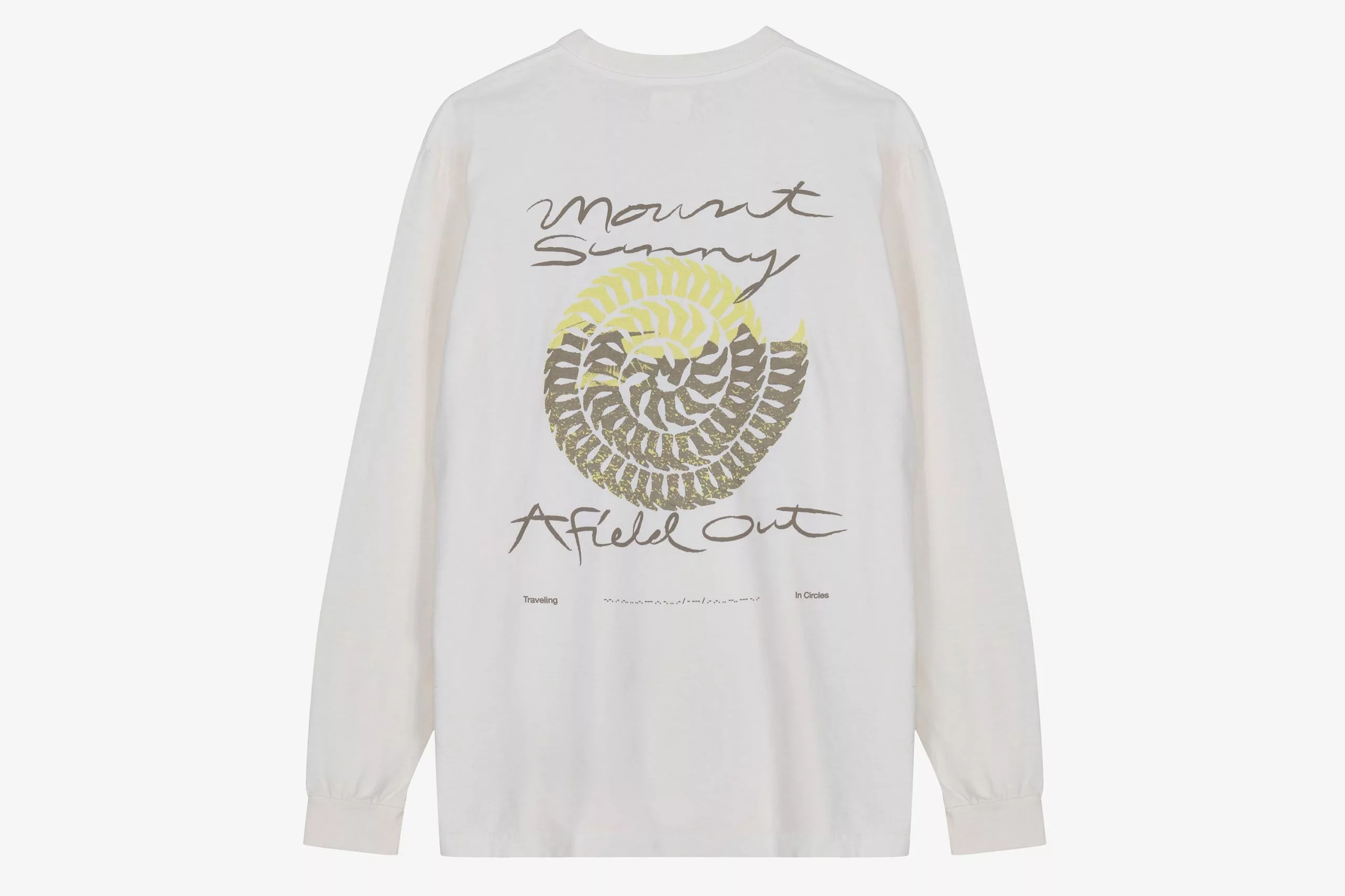 Afield Out Circles Long Sleeve Tee x Mount Sunny - Image 2