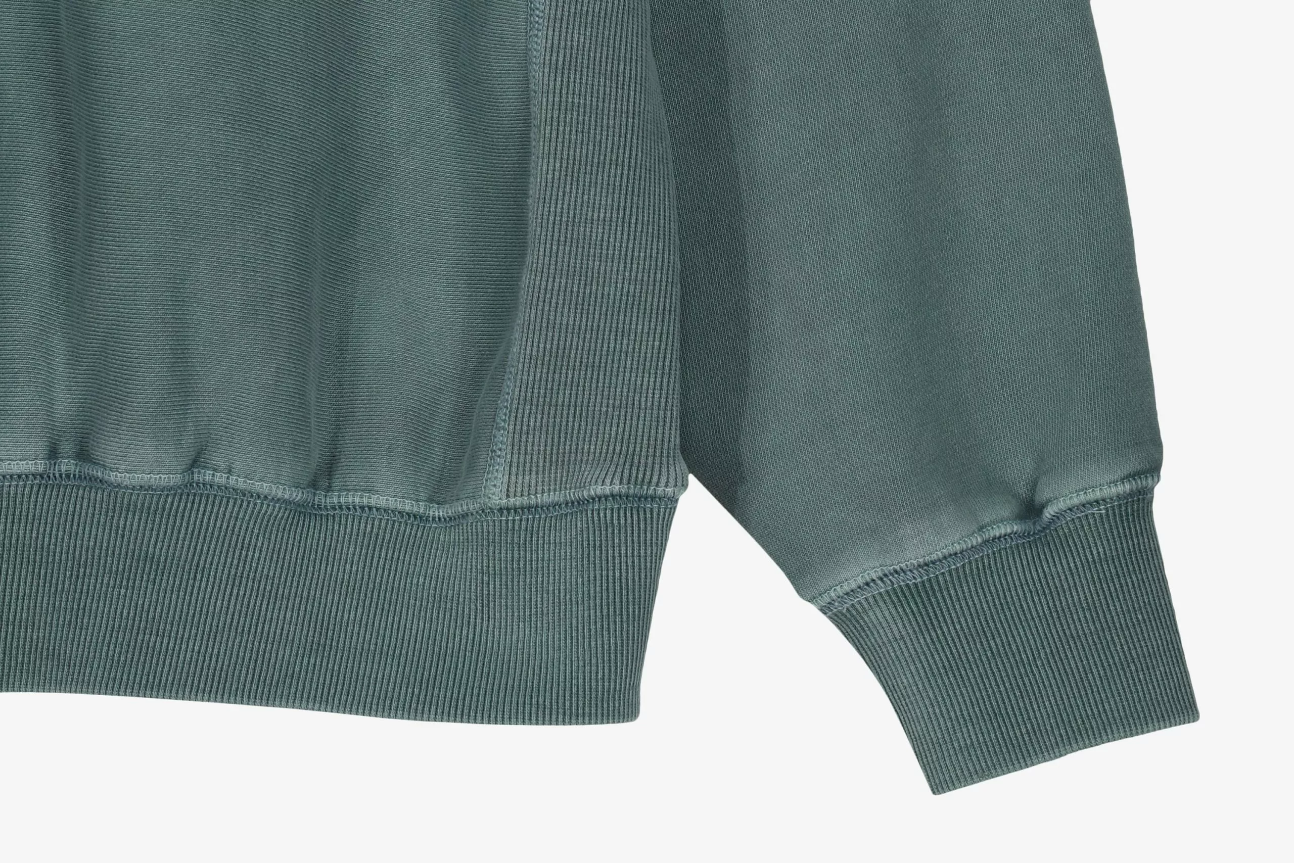 Awake Pigment Dyed Embroidered Crewneck Sweatshirt - Image 3