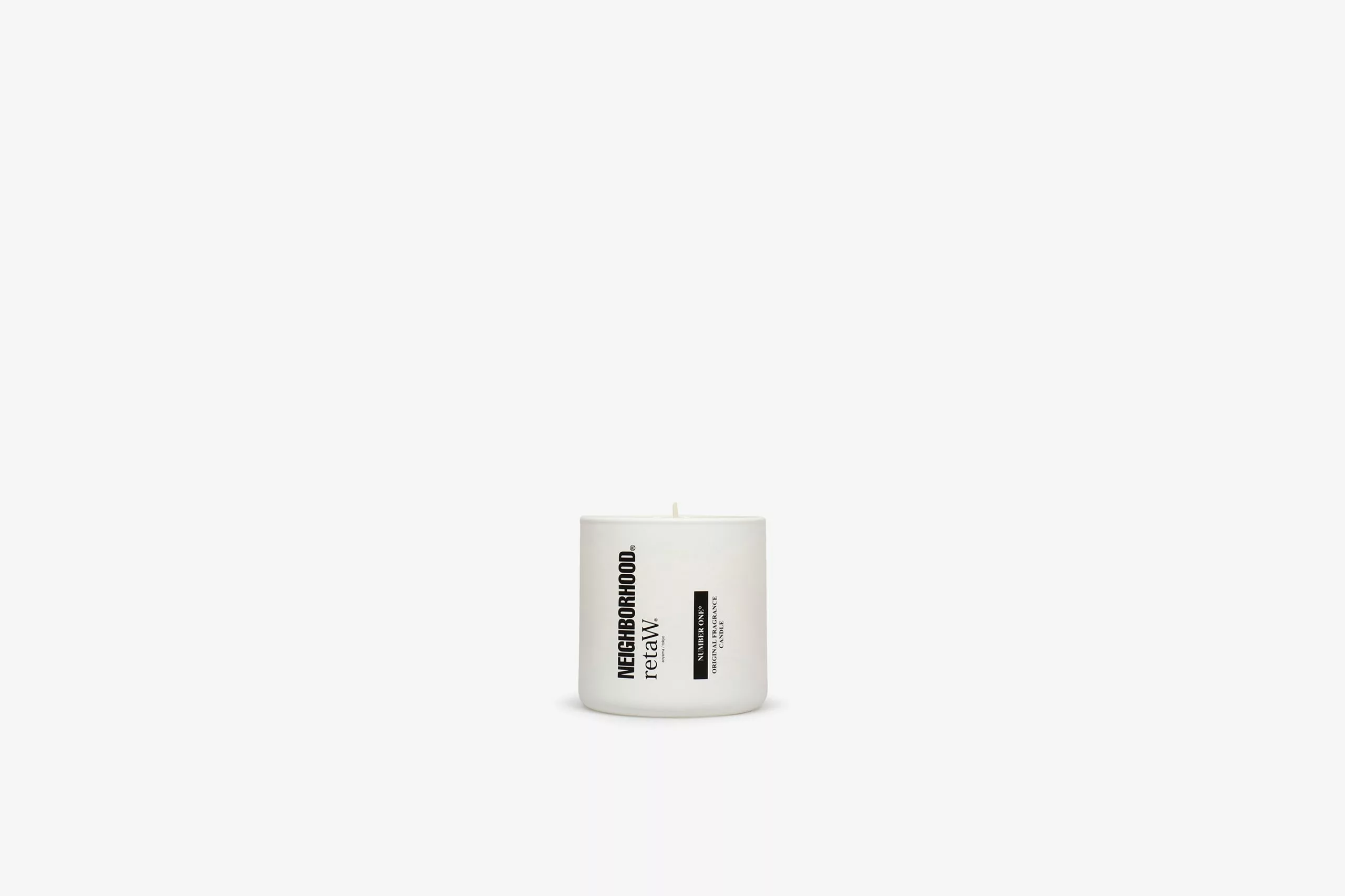 Neighborhood X Retaw . Number One Candle