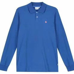 Hanon LS Jersey Polo Shirt "Royal Blue"