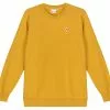 Hanon Flame Badge Crewneck Sweatshirt "Dark Mustard"