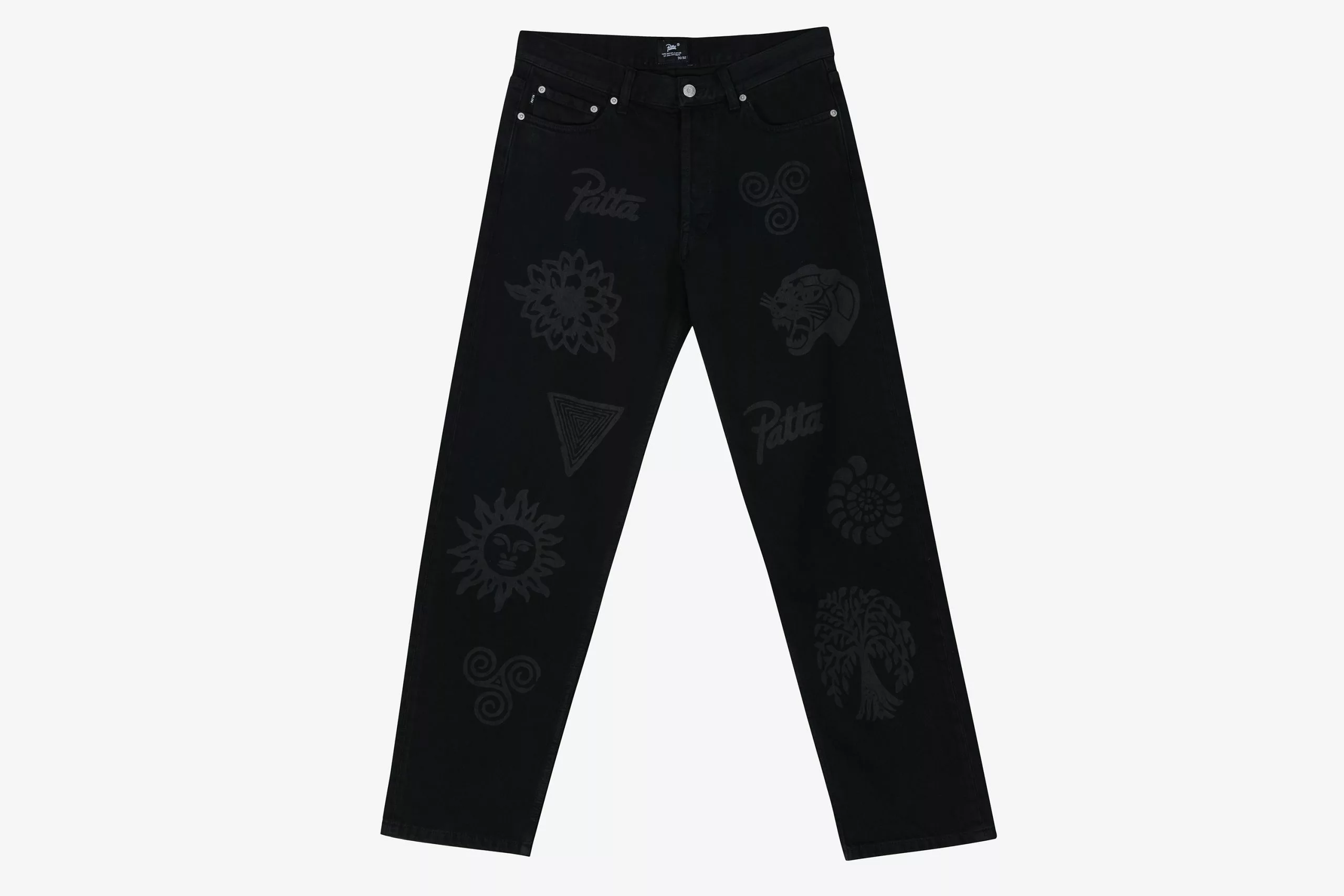 Patta Hope Love Peace Denim Pants