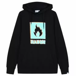 Hanon Crayon Shade Box Logo Hooded Sweatshirt