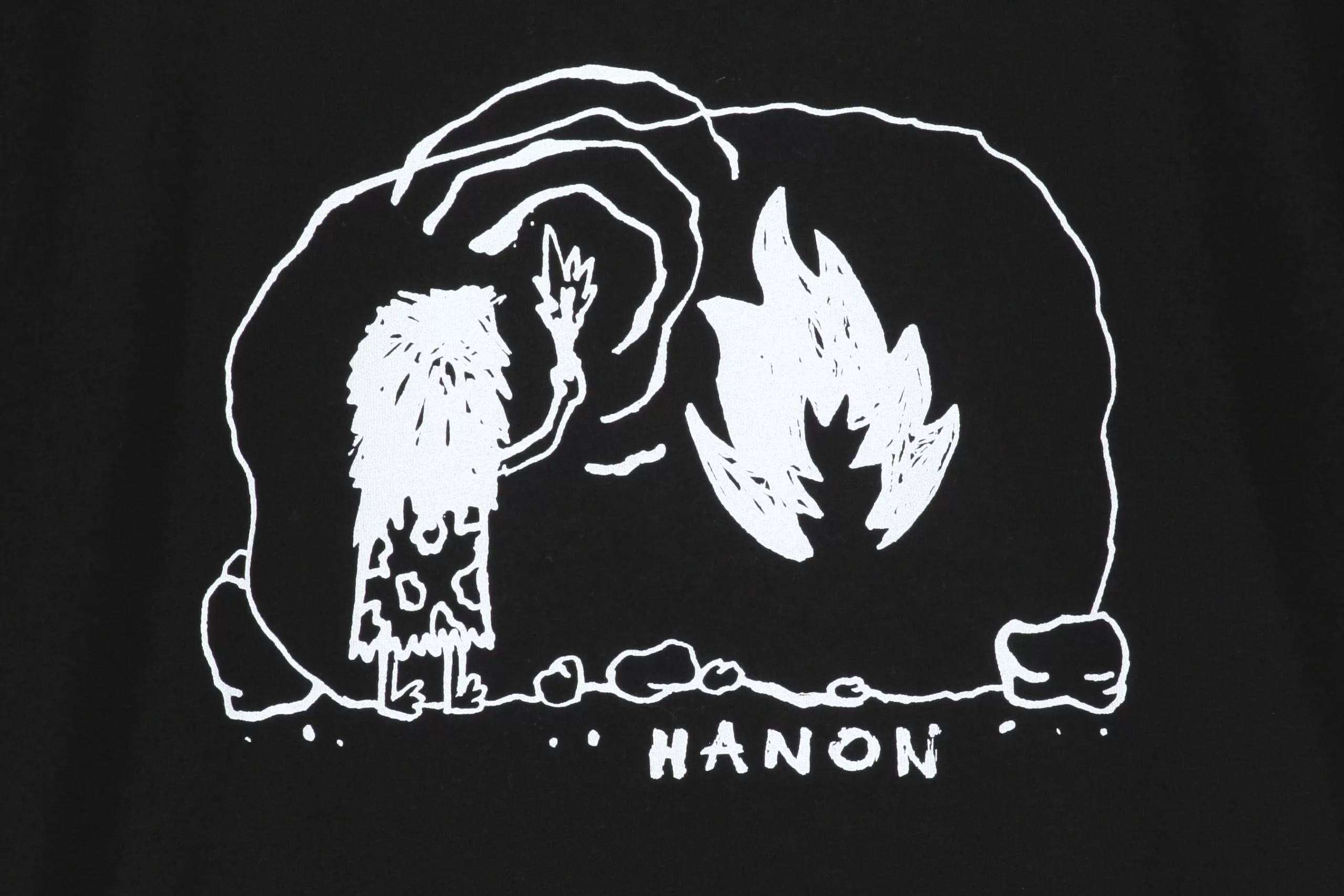 Hanon Tee "Caveman Painting" x Jonny Mowat - Image 2